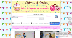 Desktop Screenshot of gateau-d-etoiles.com